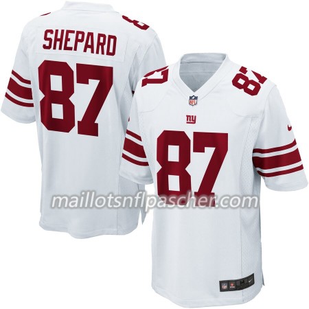 Maillot New York Giants Sterling Shepard 87 Nike Blanc - Homme Maillot New York Giants Sterling Shepard 87 Nike Blanc - Homme